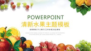 Изысканный шаблон п.п. фруктовая тема