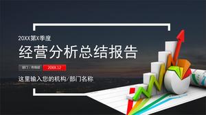 Szablon raportu analizy biznesowej ppt