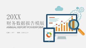 قالب تقرير العمل المالي ppt