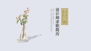 เทมเพลต ppt การแข่งขันที่มีสีสันของนักออกแบบสร้างสรรค์