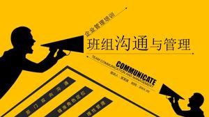 Ppt de comunicação e gestão da equipe de treinamento corporativo