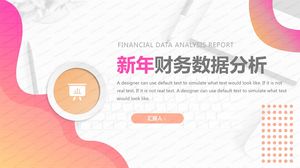 أسلوب التدرج البسيط العام الجديد تحليل البيانات المالية قالب ppt عالمي أسلوب التدرج البسيط للعام الجديد تحليل البيانات المالية قالب ppt عالمي