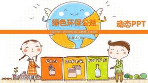 Modelo de ppt de classificação de resíduos de proteção ambiental