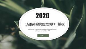 Modello ppt concorrenza professionale