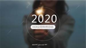 AppleのシンプルなiOSスタイルのpptテンプレート