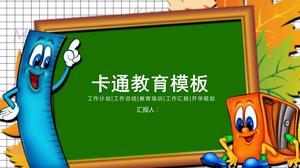 لون تعليم تعليم أسلوب السبورة قالب تصميم باور بوينت