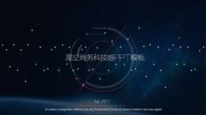 Star business technology sense ppt template