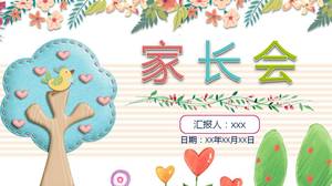 أنيمي اجتماع الوالدين قالب PPT العام