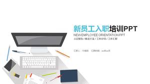 Plantilla ppt general de capacitación de inducción para nuevos empleados