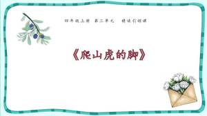 curso de ppt template creeper's foot