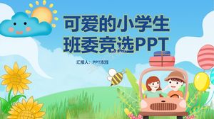 Śliczny komitet wyborczy klasy szkoły podstawowej ppt