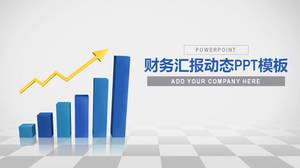 Beyaz finansal analiz raporu ppt şablonu