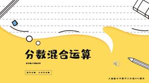 Funcionamiento mixto de fracciones ppt courseware