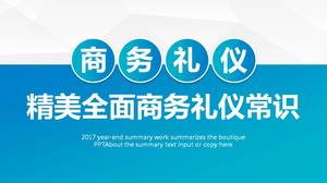 etiket bisnis mengajarkan pengetahuan ppt