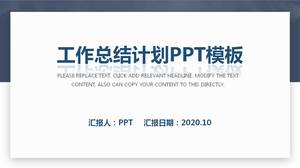 Templat ppt ringkasan kerja umum bisnis