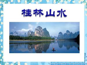 Guilin krajobraz ppt idealna wersja