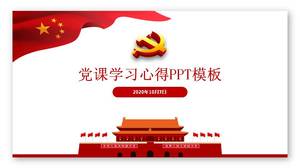 Lição de festa aprendendo modelo de ppt do aluno