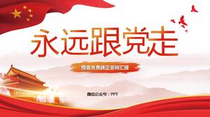 Partia i rząd szablon raportu z pracy ppt