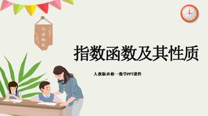 Función exponencial y su naturaleza plantilla ppt de cursos