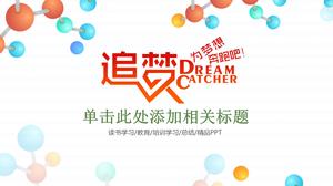 Colorează șablonul ppt de plan de lucru pentru profesor nou semestrul simplu