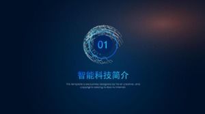 Creați un șablon ppt de apărare a proiectelor viitoare de știință și tehnologie nelimitat