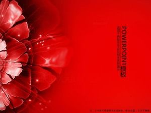 Plantilla PPT reunión anual roja