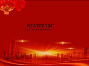 会社の年次総会PPT背景マップ