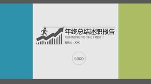 Modelo de ppt de relatório de relatório mensal