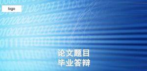 Şablon PPT de teză de absolvire a ştiinţei şi ingineriei