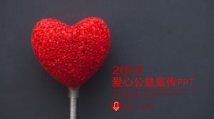 Hingabe Liebe Öffentliches Wohlergehen Fürsorge für Kinder Wohltätigkeitsaktivitäten PPT-Vorlagen