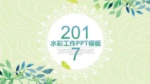 Șablon ppt universal pentru acuarelă simplă