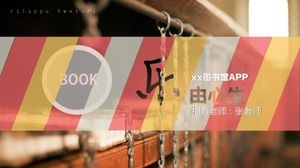 Modelo de PPT universal simples estético e nebuloso