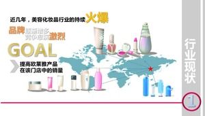 Modello PPT per cosmetici di bellezza L'Oreal