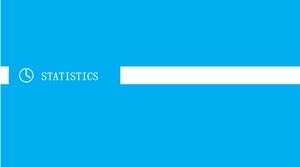 الربط الأزرق والأبيض قالب PPT حديث بسيط