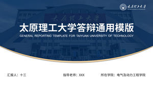 3 Sätze von Designplänen, allgemeine ppt-Vorlagen für die Verteidigung des Hochschulabschlusses