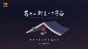 Koleksi esai Zhou Guoping membaca templat ppt