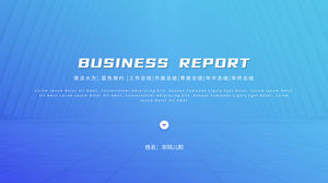 Templat ppt laporan ringkasan pekerjaan pribadi perusahaan