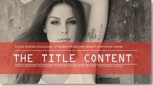 Modèle ppt concis de beauté rétro