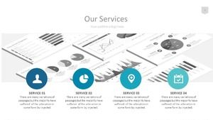 ppt blue design template