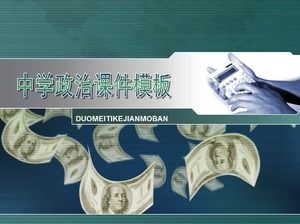 Modelo de ppt de material didático de ensino político