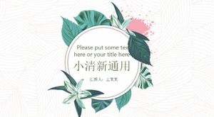 Mic șablon PPT universal proaspăt