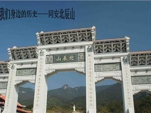 Шаблон PPT темы истории