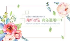 Fresh and elegant business general ppt template