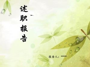 護士述職報告ppt模板