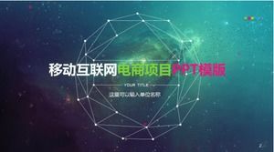 Modelo de ppt de tecnologia dinâmica