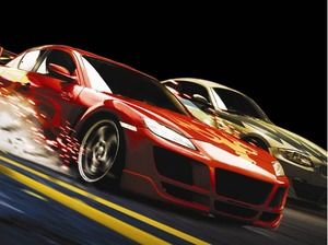 Modelo de plano de fundo de carro esportivo