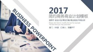 2017 simple business business plan ppt template