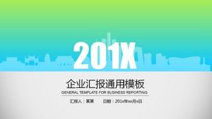 Зеленый простой корпоративный продвижение бизнес-план шаблон п.п.