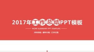 Nefis basit bir atmosfer iş çalışması özeti ppt şablonu