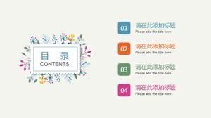 เทมเพลต ppt ป้องกันวิทยานิพนธ์จบการศึกษาที่สดใหม่และรัดกุม